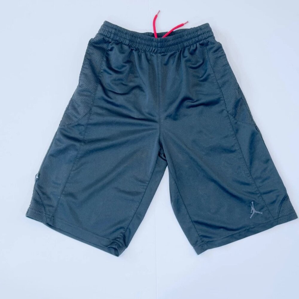 Men’s L Jordan Black Basketball Shorts NBA Athletic